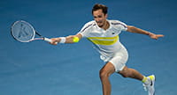 Il tennista Daniil Medvedev, finalista degli Australian Open 2022