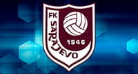 Lo stemma dell'FK Sarajevo, squadra in cui milita Mersudin Ahmetović, capocannoniere bosniaco del 2019/20