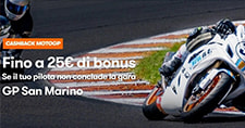 La promozione cashback di Betsson che offre un rimborso sulla MotoGP