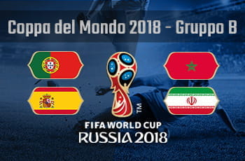 La composizione del Gruppo B della Coppa del Mondo di Russia 2018