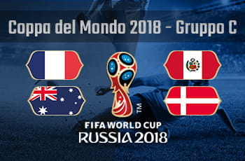 Il gruppo C della Coppa del Mondo Russia 2018