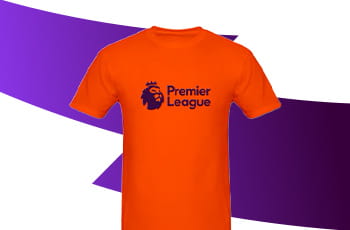 Maglia di calcio con logo della Premier League