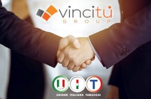 Stretta di mano, logo Vincitu, logo UIT