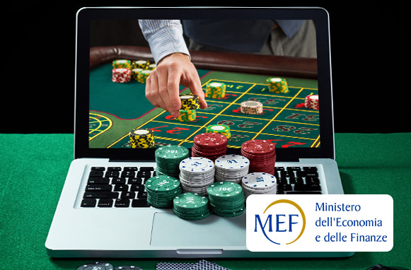 Gioco Online e logo MEF