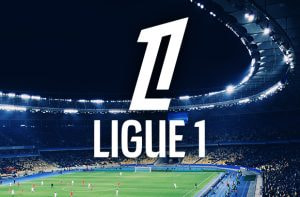 Stadio di calcio, logo Ligue 1