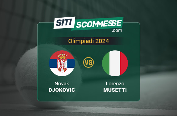 Pronostico Djokovic-Musetti