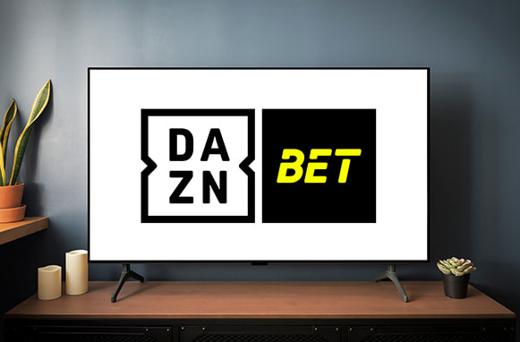 Monitor con logo di Daznbet