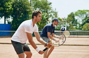 Tennisti in doppio