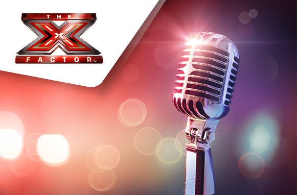 Microfono e logo di X Factor