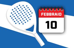 Racchetta da padel e calendario